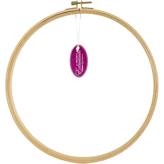 Frank A. Edmunds Co.™ 11 Wide Band Beechwood Embroidery Hoop